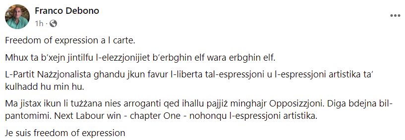 This is not about free speech