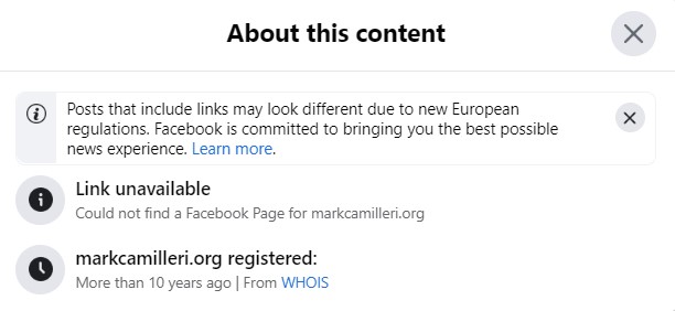 Seems like I have to make a new Facebook Page