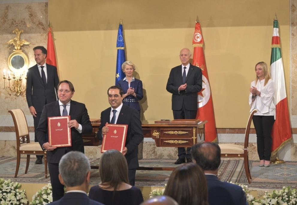 Malta was not present to the signing of the EU-Tunisia Immigrant Pact