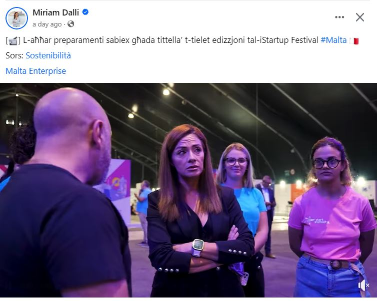 Promoting startups but with Miriam Dalli