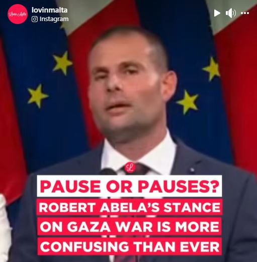 Robert Abela is so stressed he isn’t even able to articulate his position