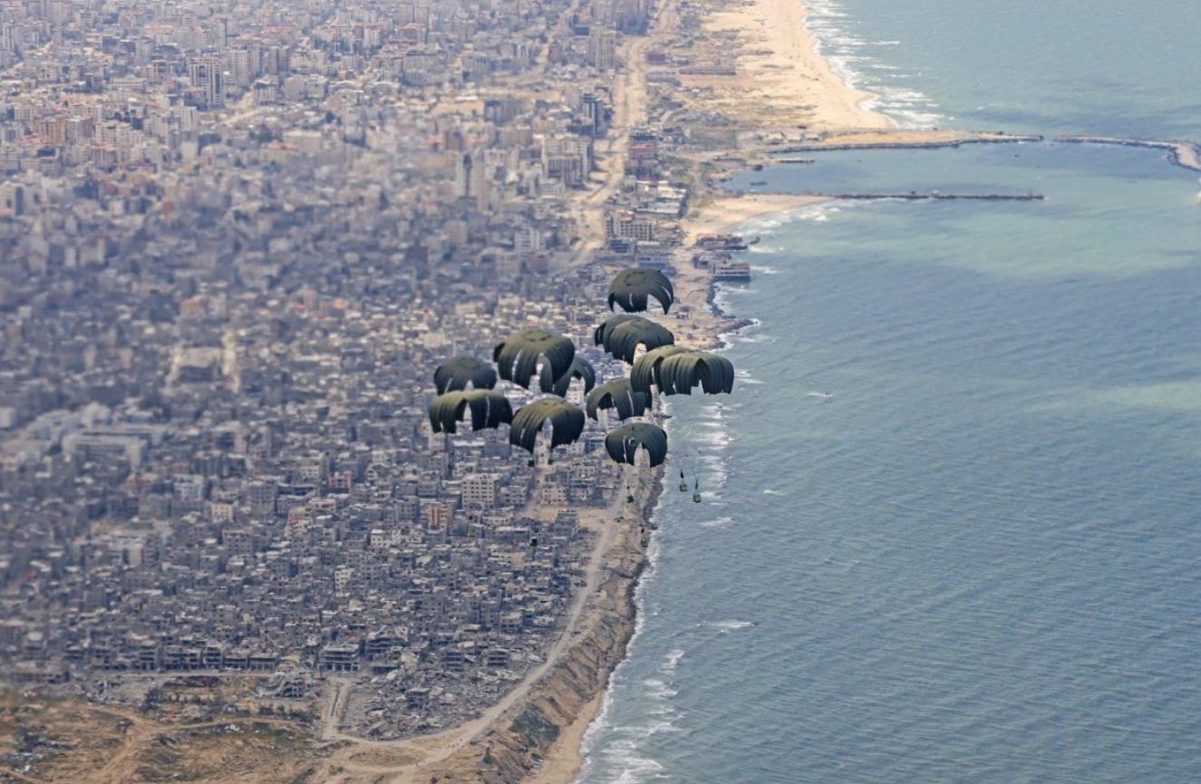 Continued humanitarian air drops over Gaza show that Israel has lost most of its trust and has little credibility left
