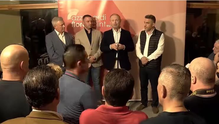 EP Candidate Clint Flores is joined by Joseph Muscat and his band of crooks at the Mellie?a Labour Party Club