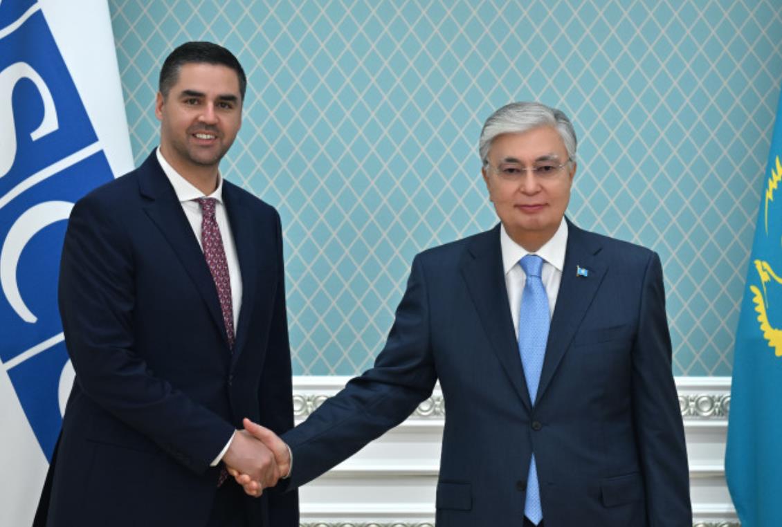 Ian Borg meets President of Kazakhstan, Kassym-Jomart Tokayev, as OSCE Chairman