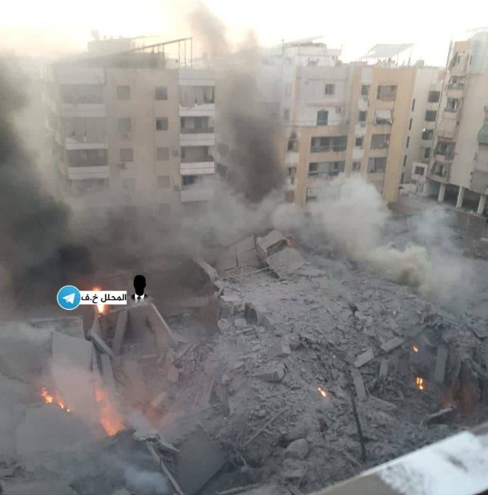 Breaking: IDF strikes Hezbollah HQ in Beirut