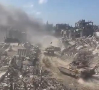 The IDF flatten what remains in north Gaza