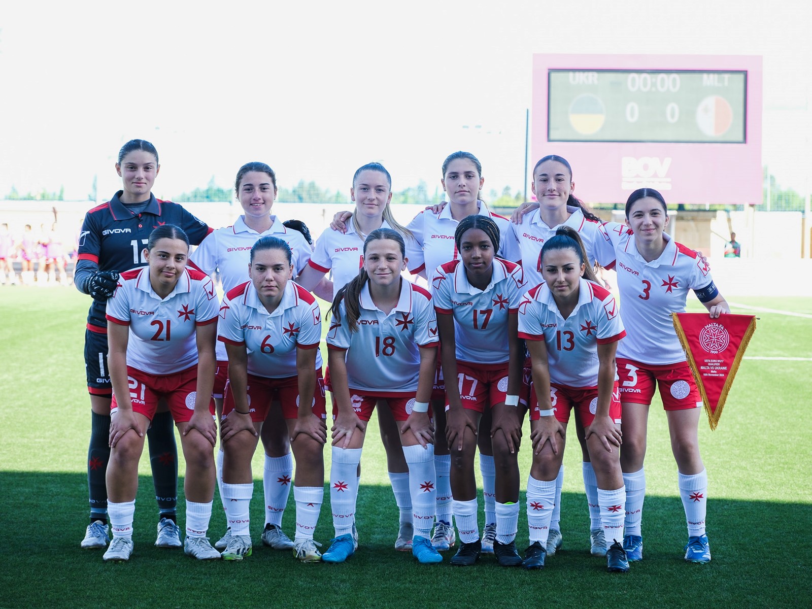 Malta girls thrashed by Ukraine in ritual humiliation