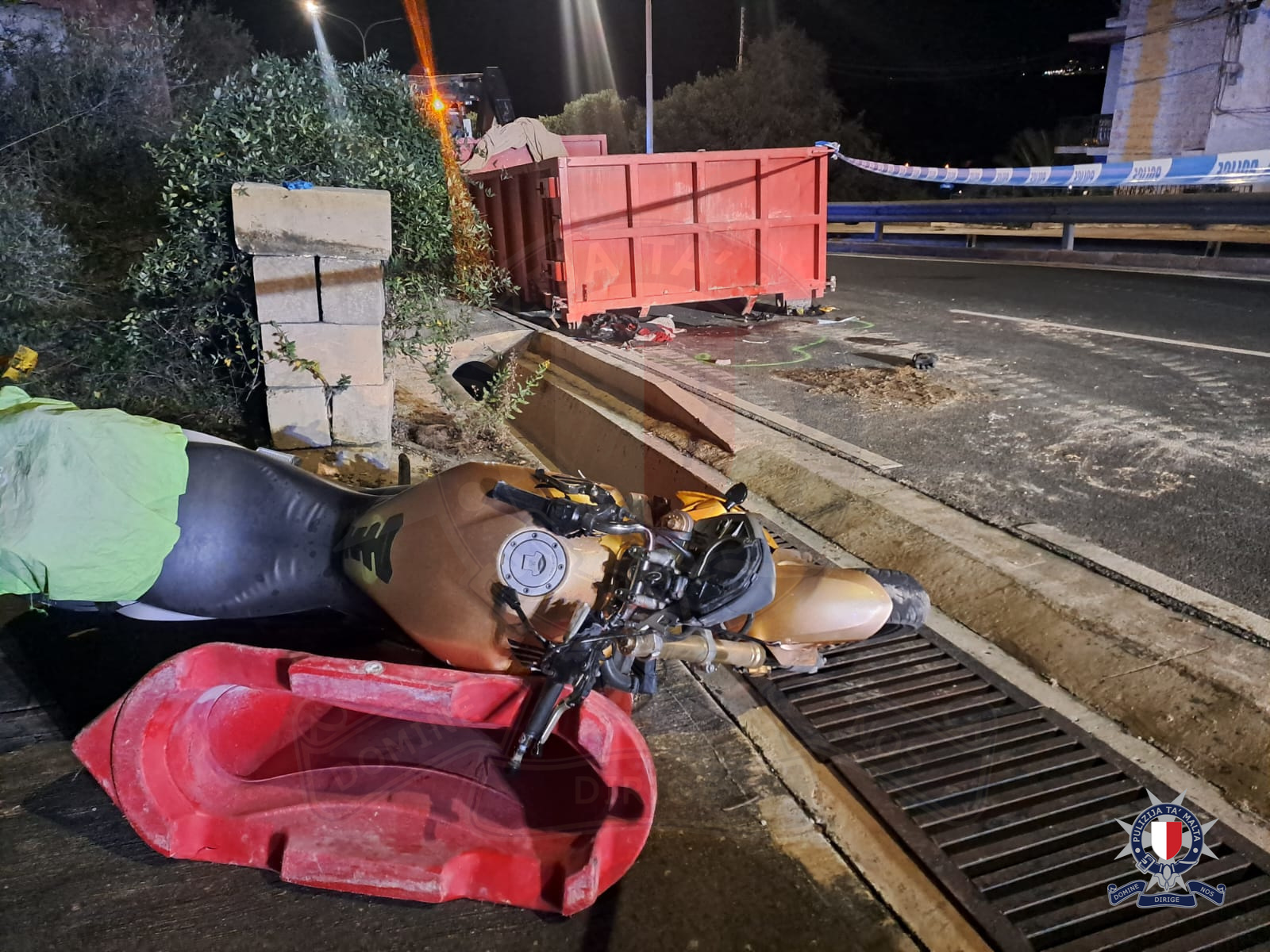 Mellieħa man in danger of dying after motorcycle crash in St. Paul’s Bay