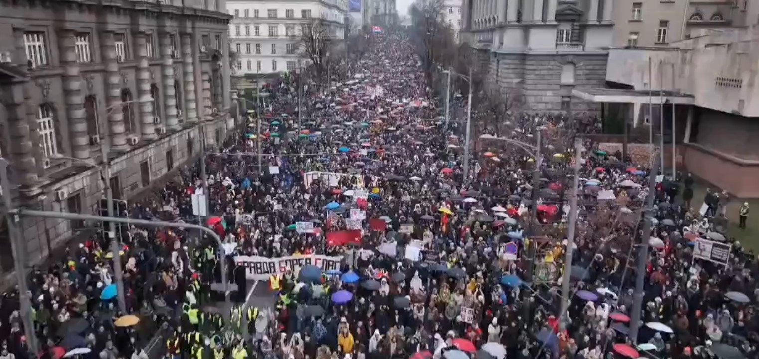 Serbia engulfed by protests