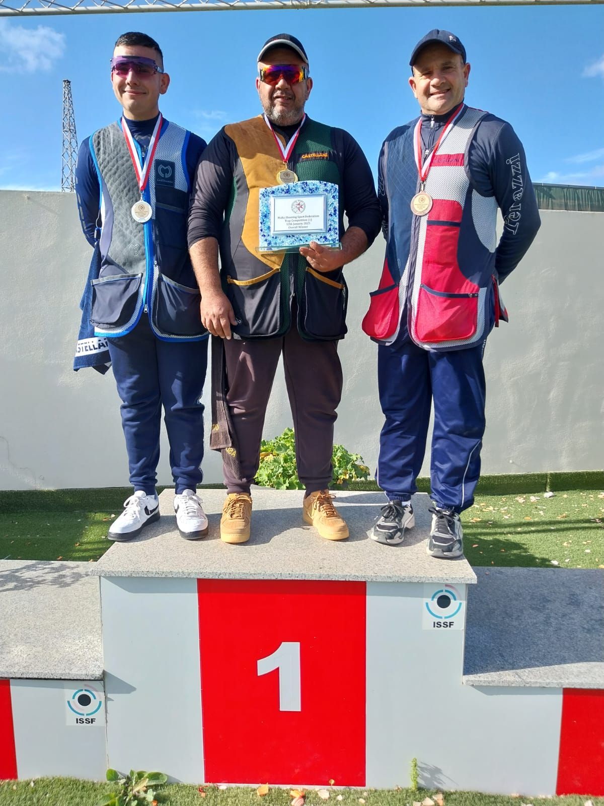 Emmanuel Bugeja claims victory in the MSSF trap competition
