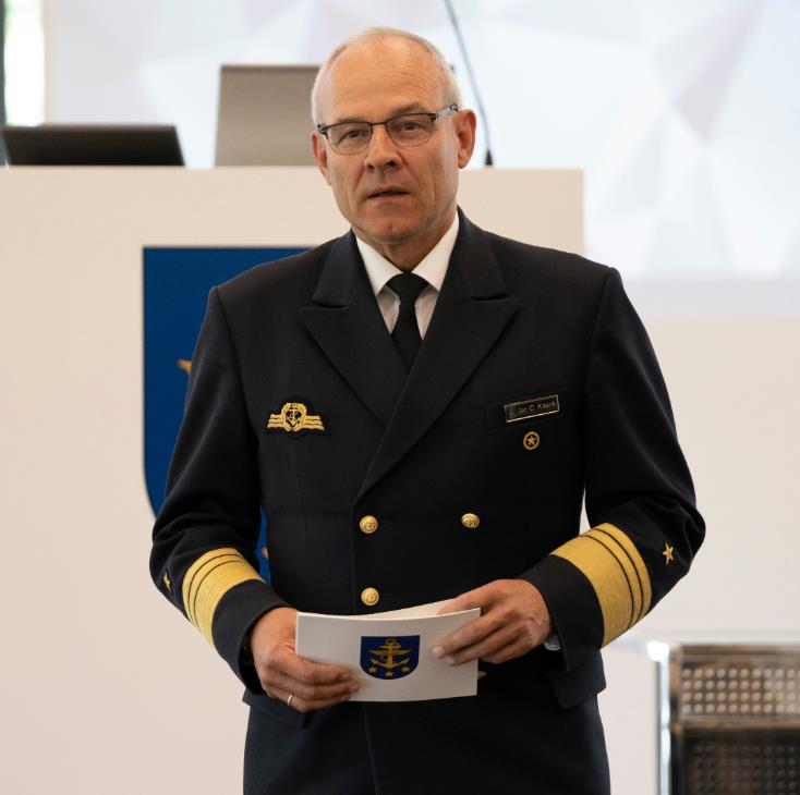 German Vice-Admiral Jan Christian Kaack announces sabotage attacks against 4 naval vessels