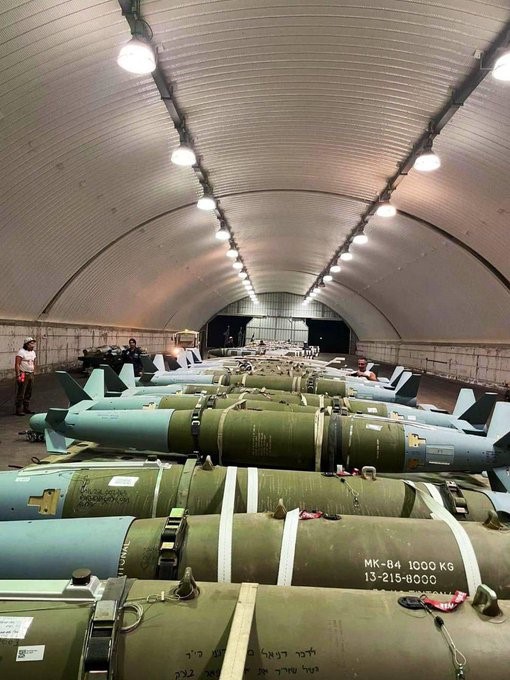 Israel receives its first batch of US-made heavy-bombs since ban by the Biden Administration