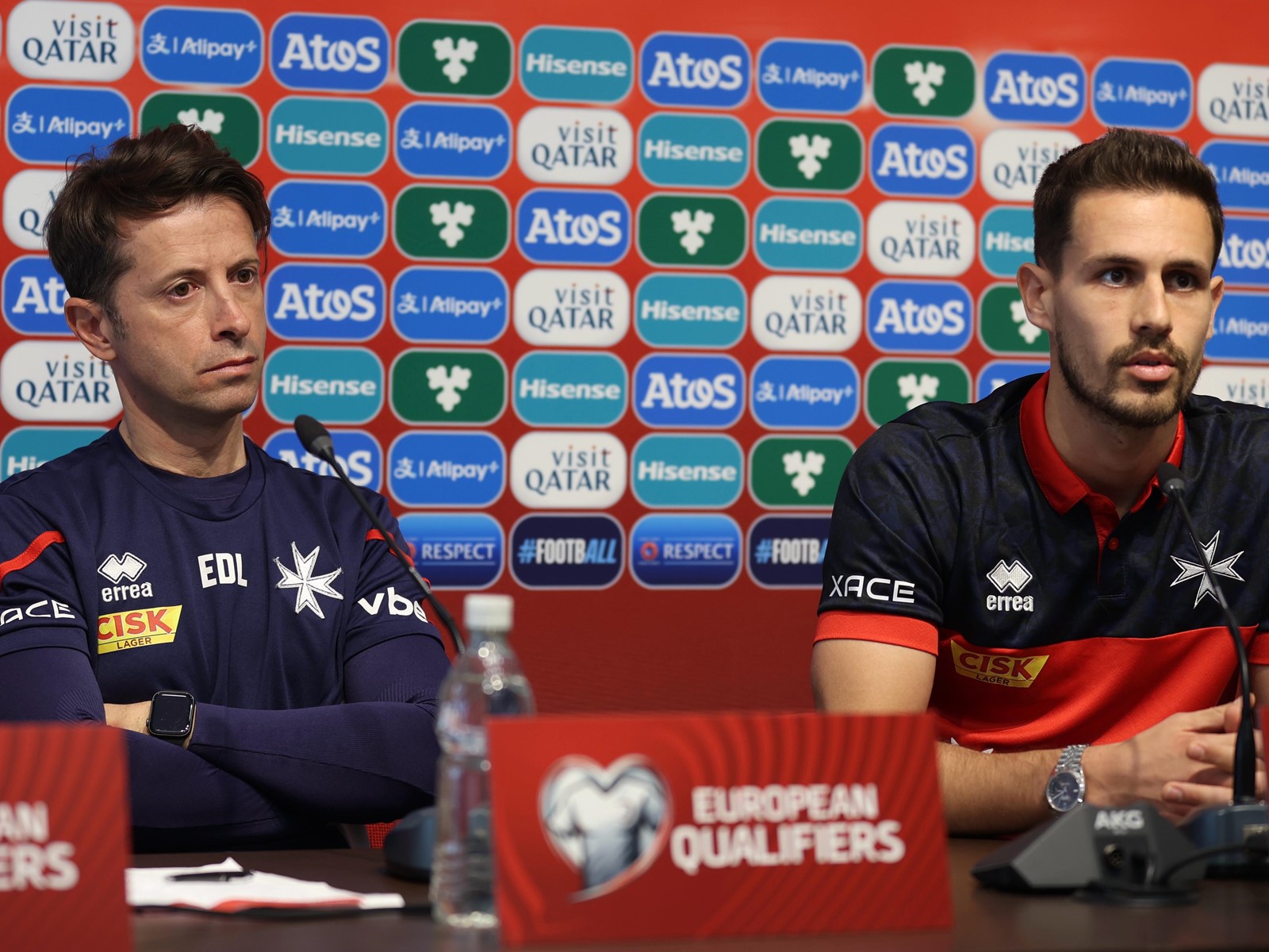 De Leo and Guillaimier share match insights before Finland game