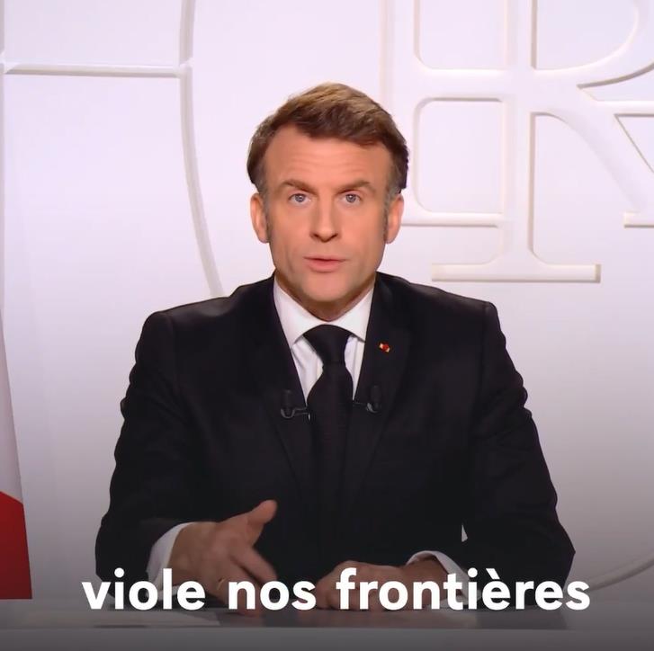 “Peace cannot come through the capitulation of Ukraine”: French President Emmanuel Macron
