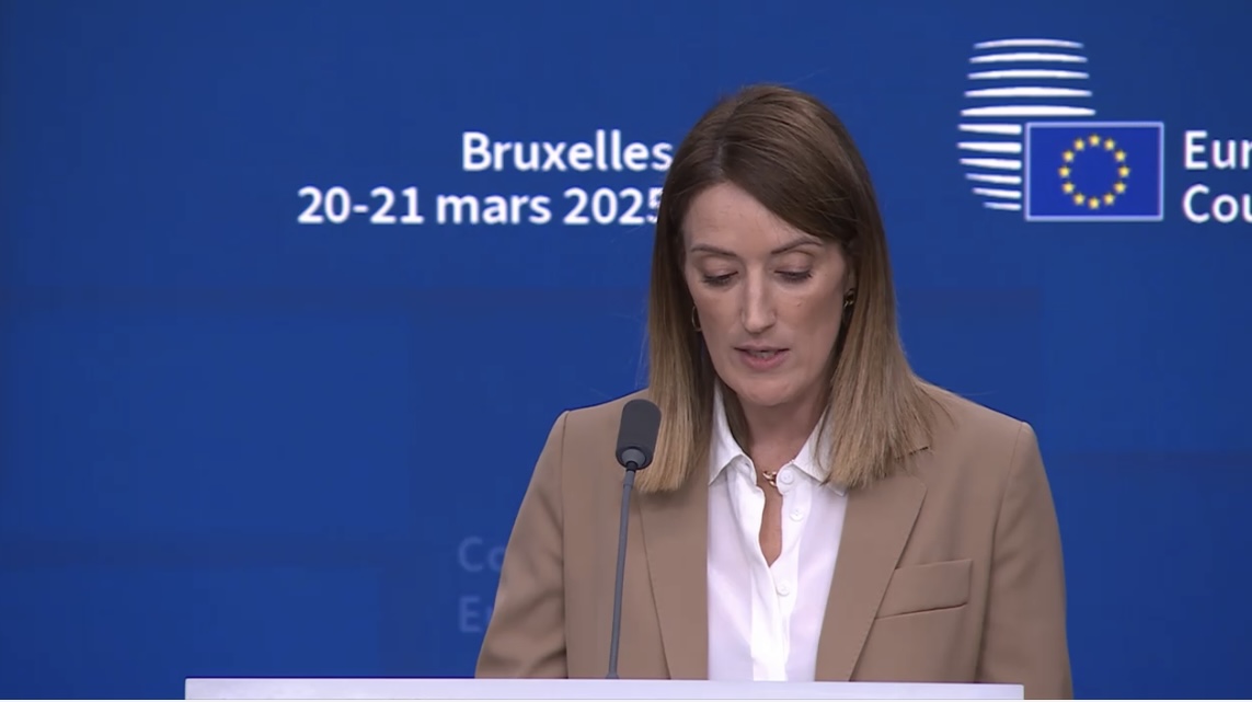 Metsola urges stronger EU ambition on defence, economy, and budget reforms