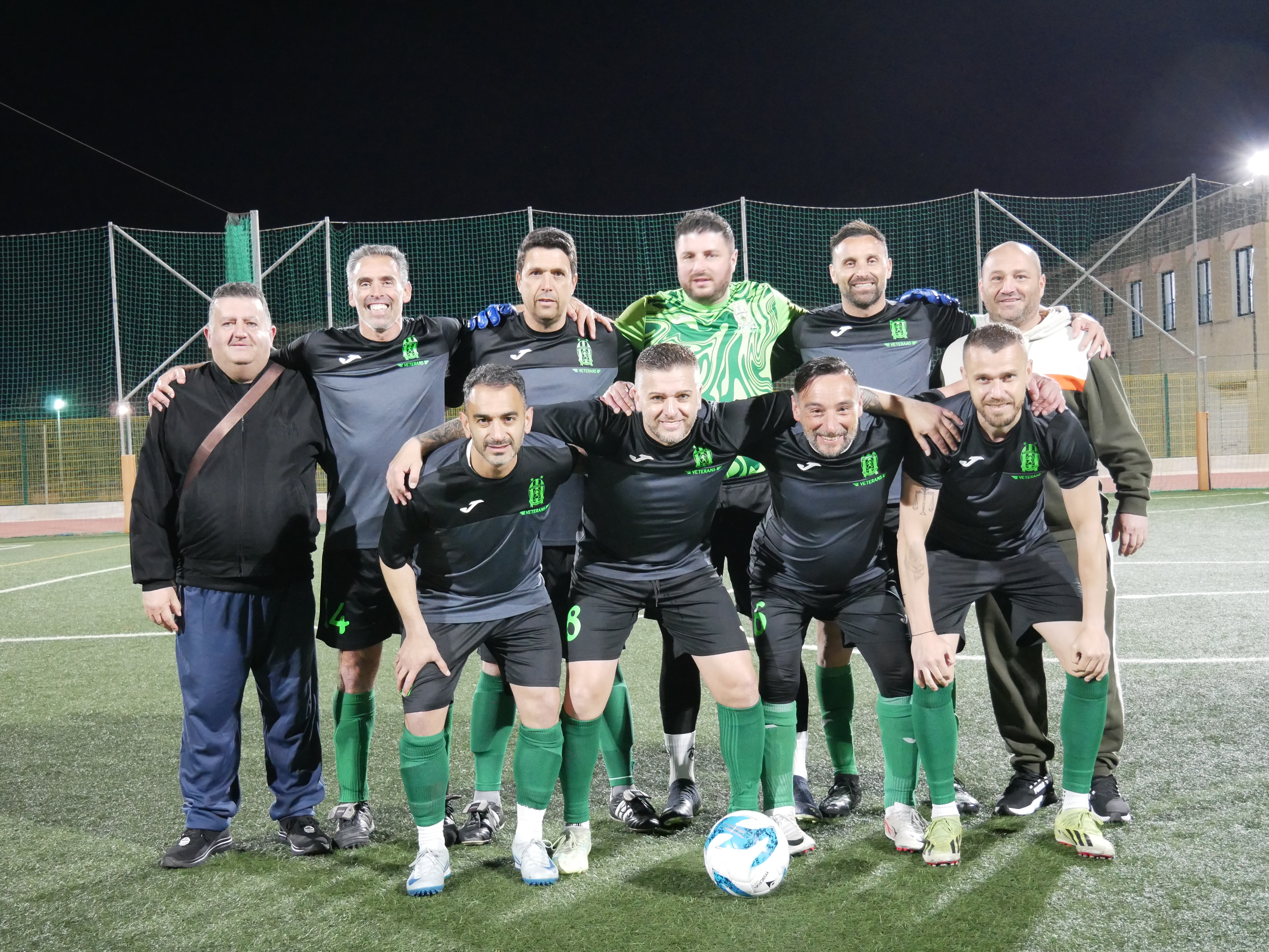 Floriana still in contention for Veterans title after hard-earned win against Hibs