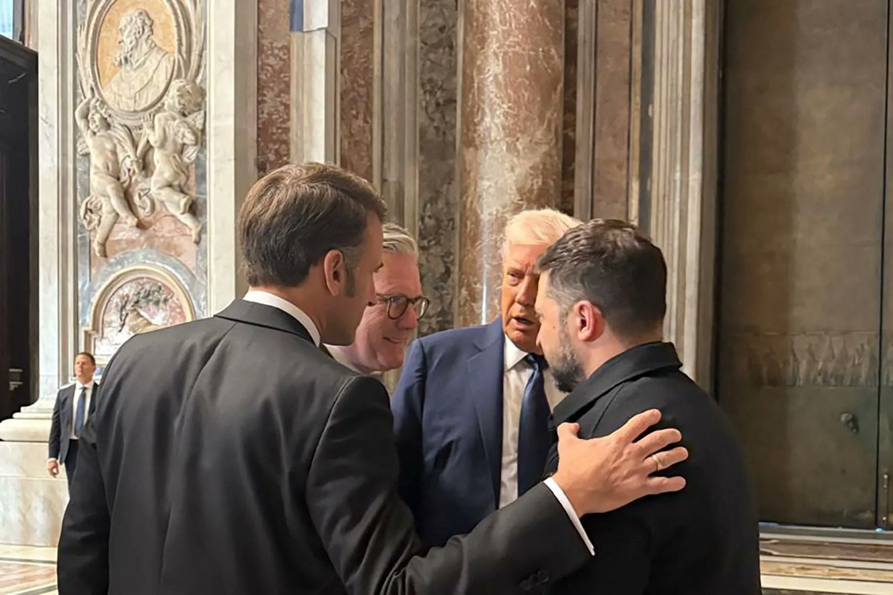 Zelensky hails good meeting with Trump at the Vatican