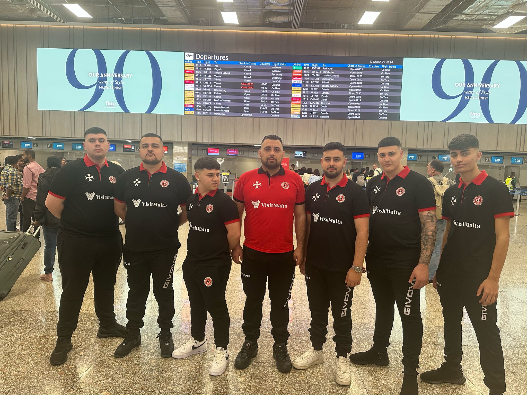 Malta U15 and U23 in action today for Blackball Youth Nations Cup