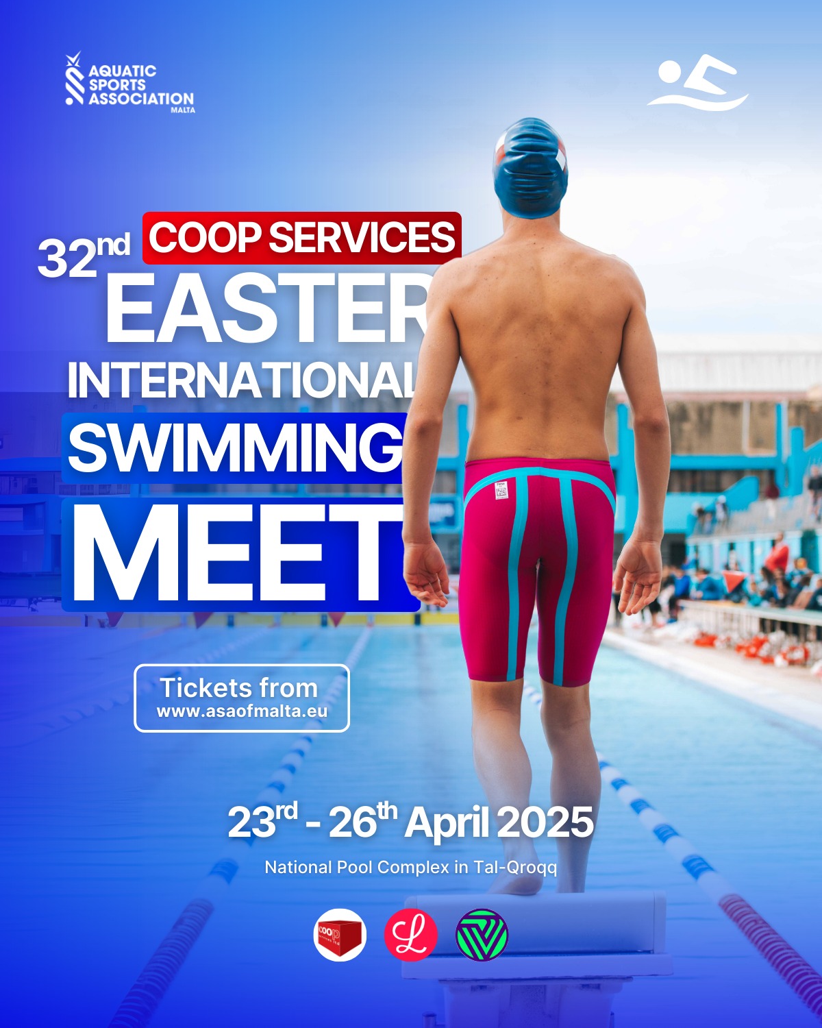 Top swimmers in action at 32nd Easter International Swimming Meet