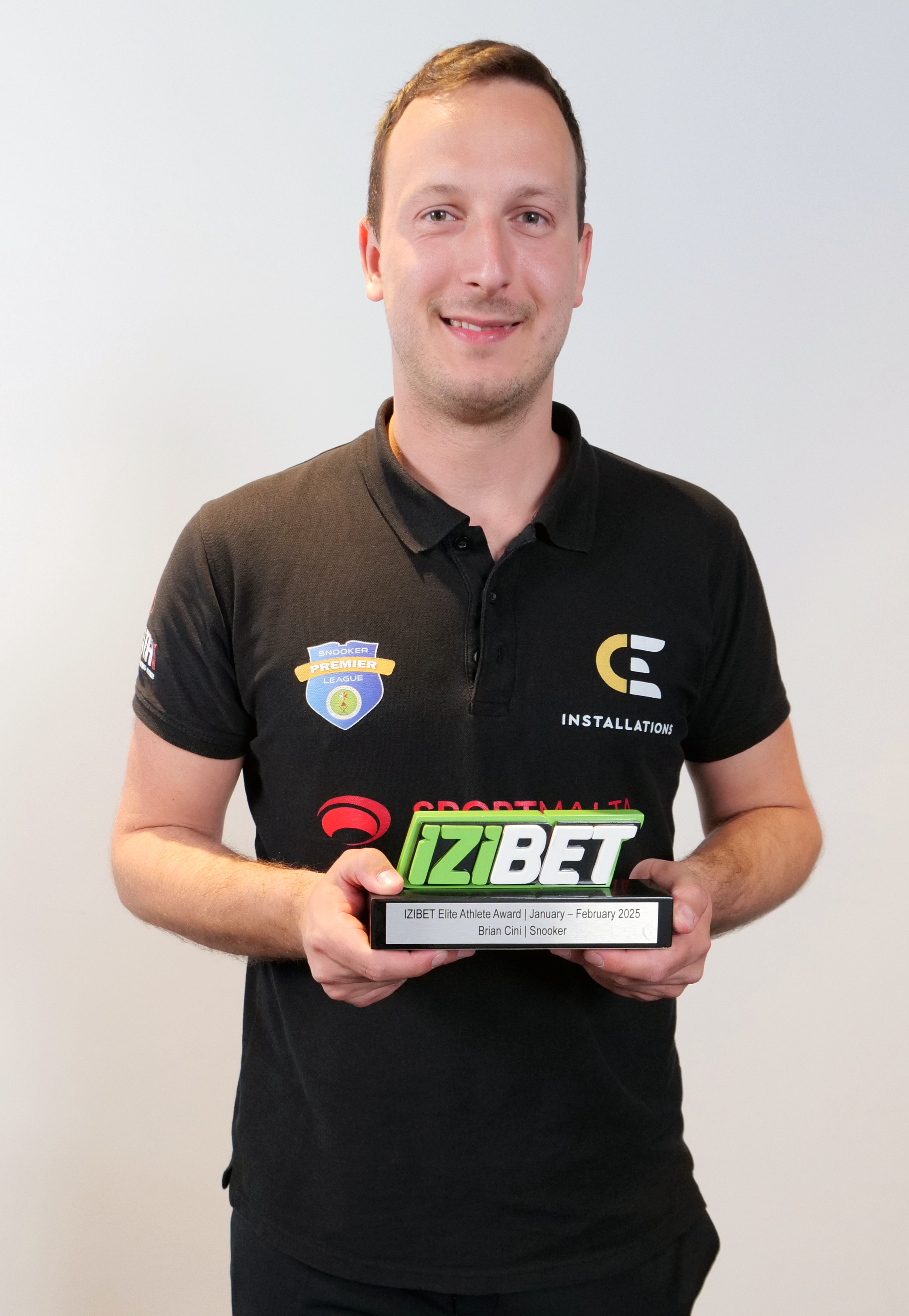 Brian Cini wins the first IZIBET Elite Athlete Award for 2025