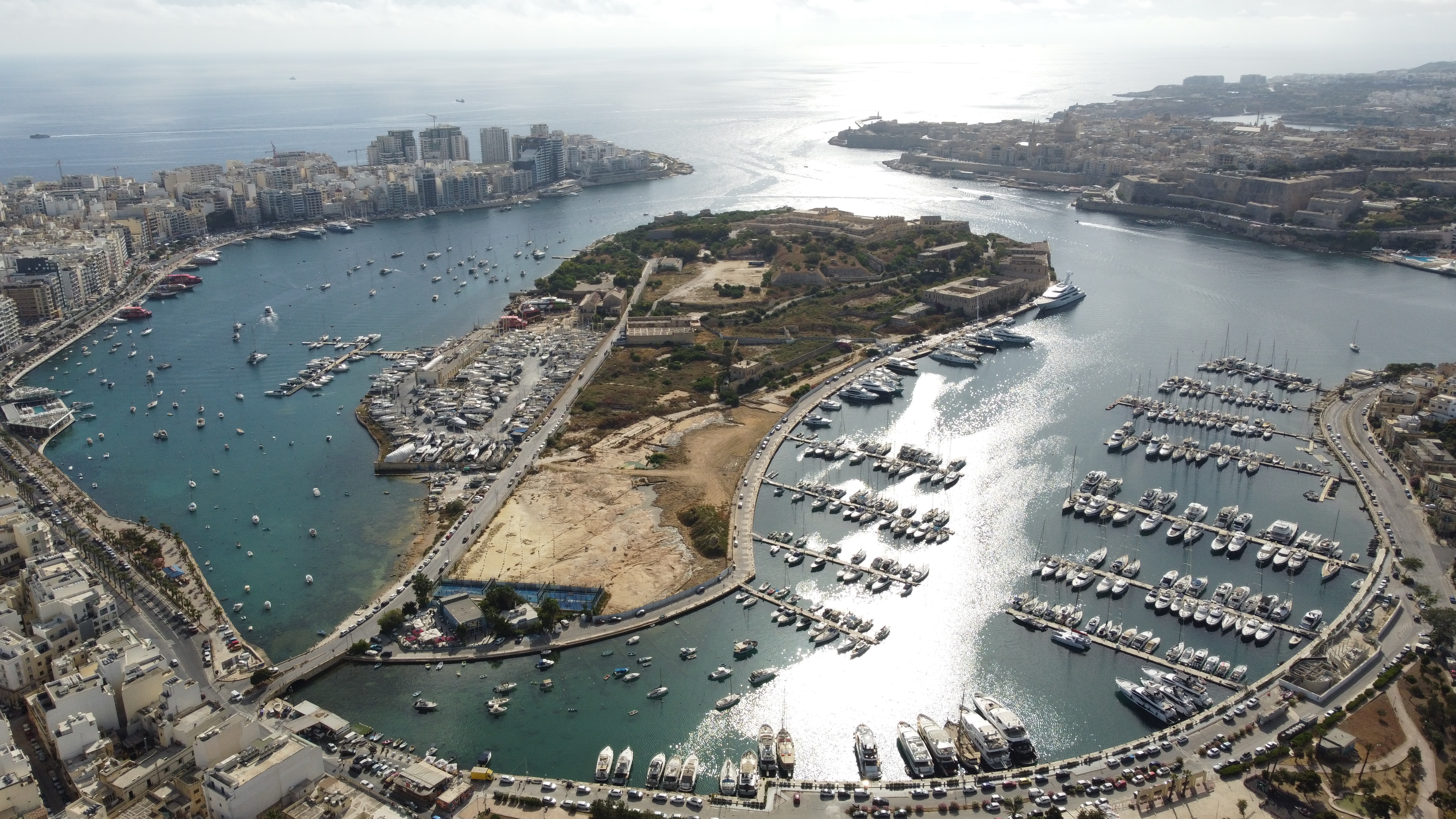 “Prime Minister, Manoel Island belongs to the people, not developers” – Graffitti