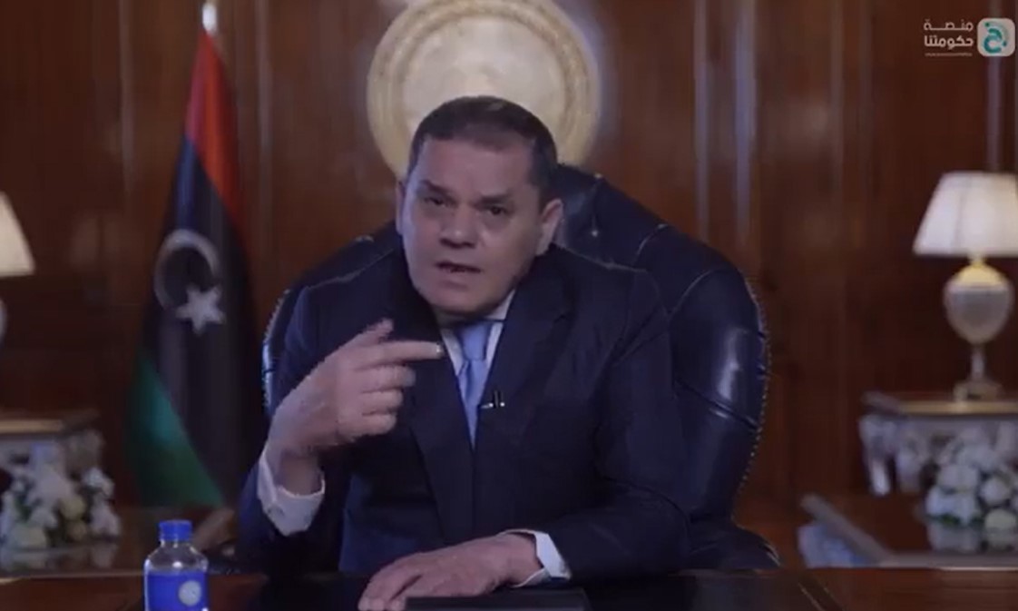 Libyan Prime Minister makes his first public speech following clashes last week: Dbeibeh goes to war against armed-militias