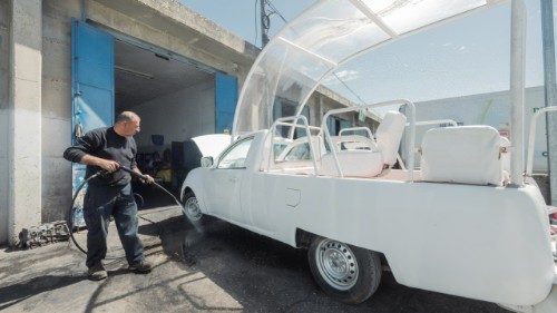 Pope Francis’ final wish: Popemobile transformed into mobile clinic for children in Gaza