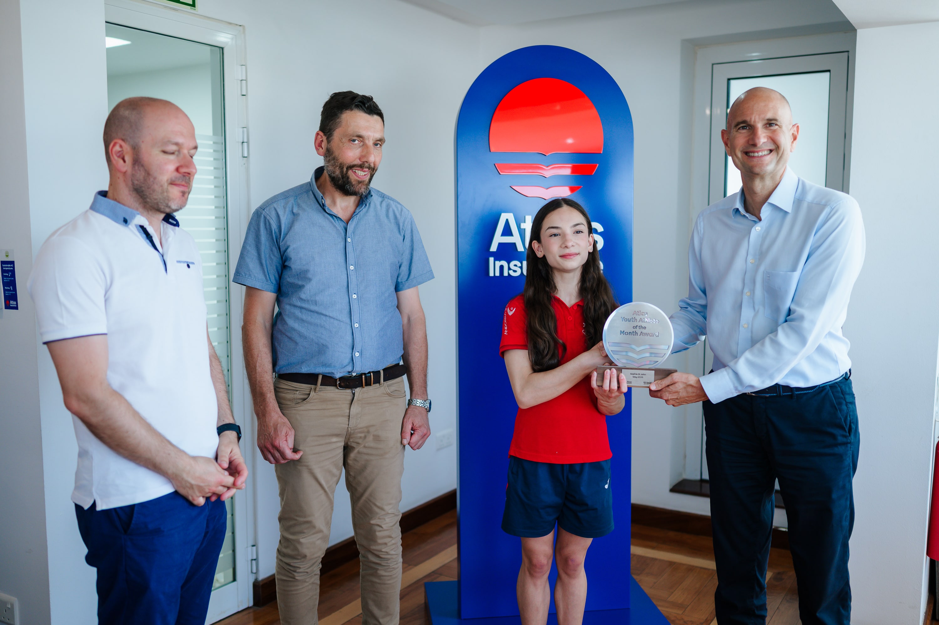 Swieqi Phoenix U15 volleyball team and gymnast Sophie St John named Atlas Youth Athletes of the Month for May