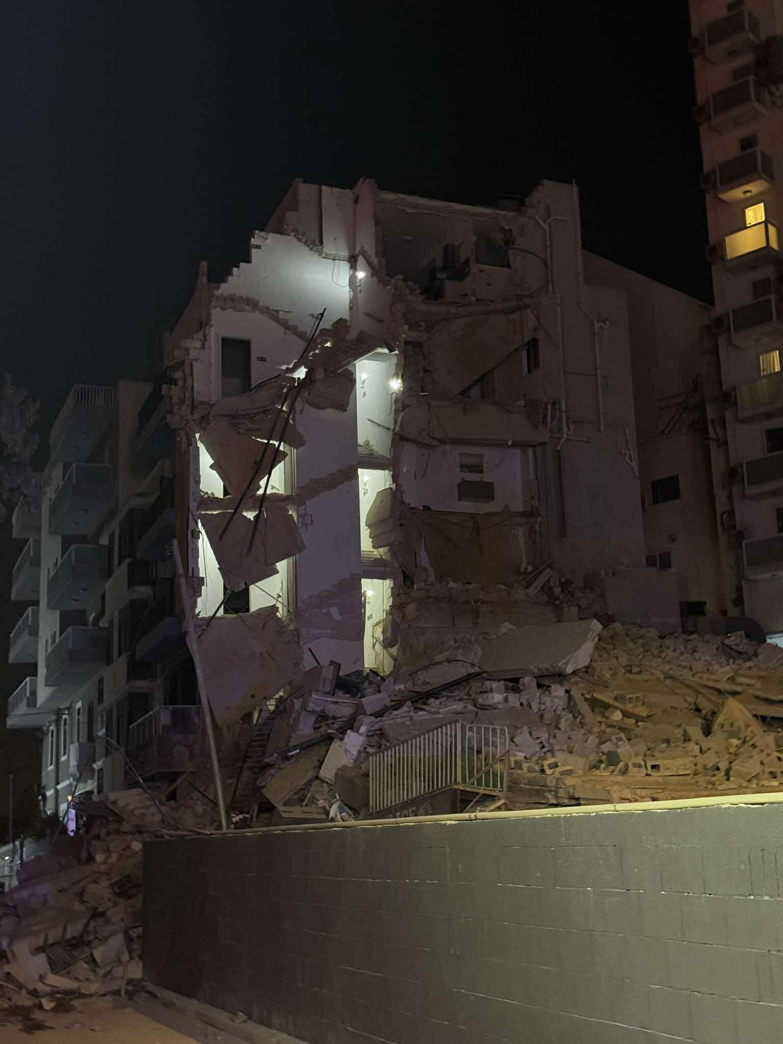 Updated: Three buildings adjacent to the Paceville block collapse to be demolished later today