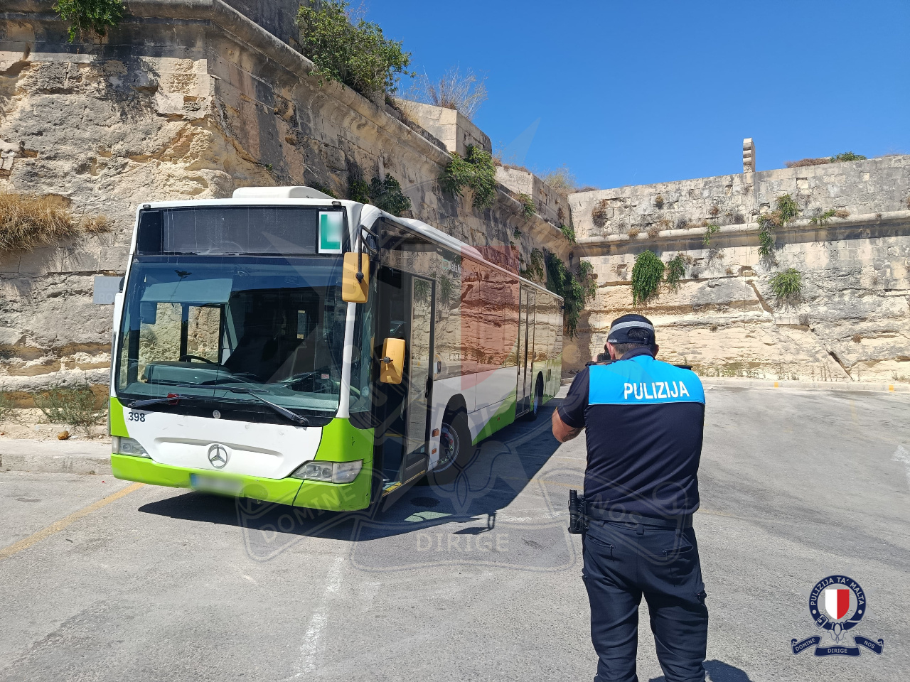 Man dies after being crushed by driverless bus at Park & Ride in Floriana