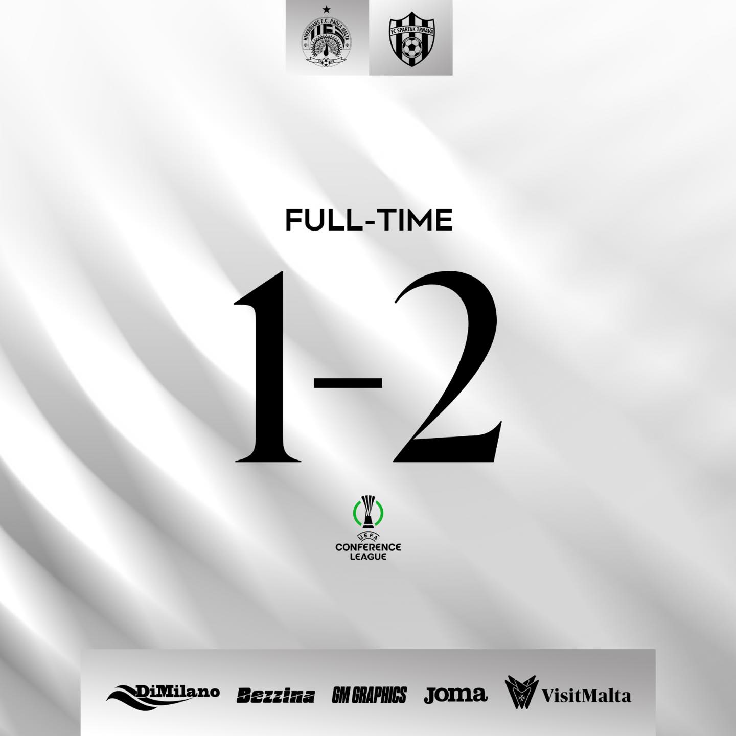 Late penalty sinks Hibernians in narrow defeat to Spartak Trnava