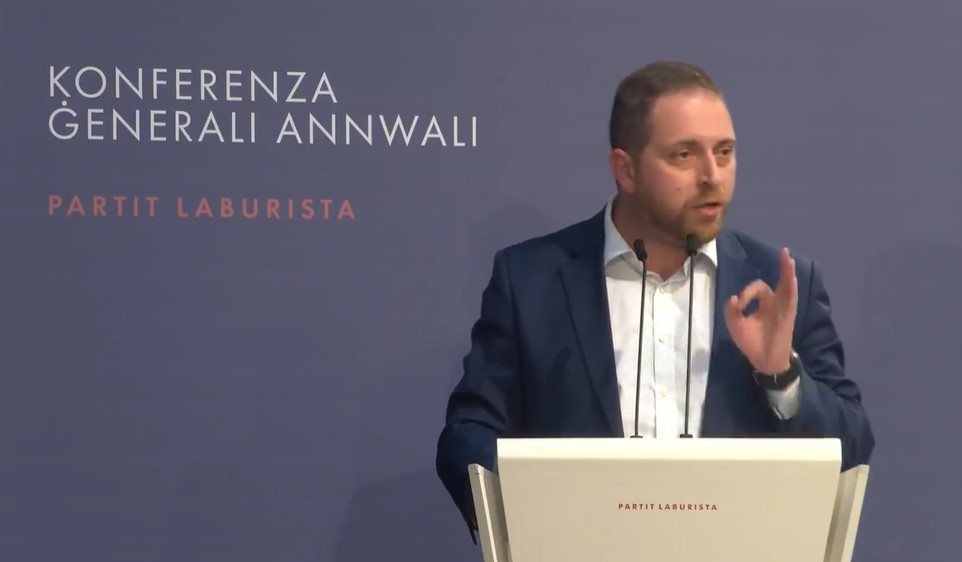 Alex Agius Saliba gives a divisive speech at the Labour Party Annual General Conference: more resignations within Labour