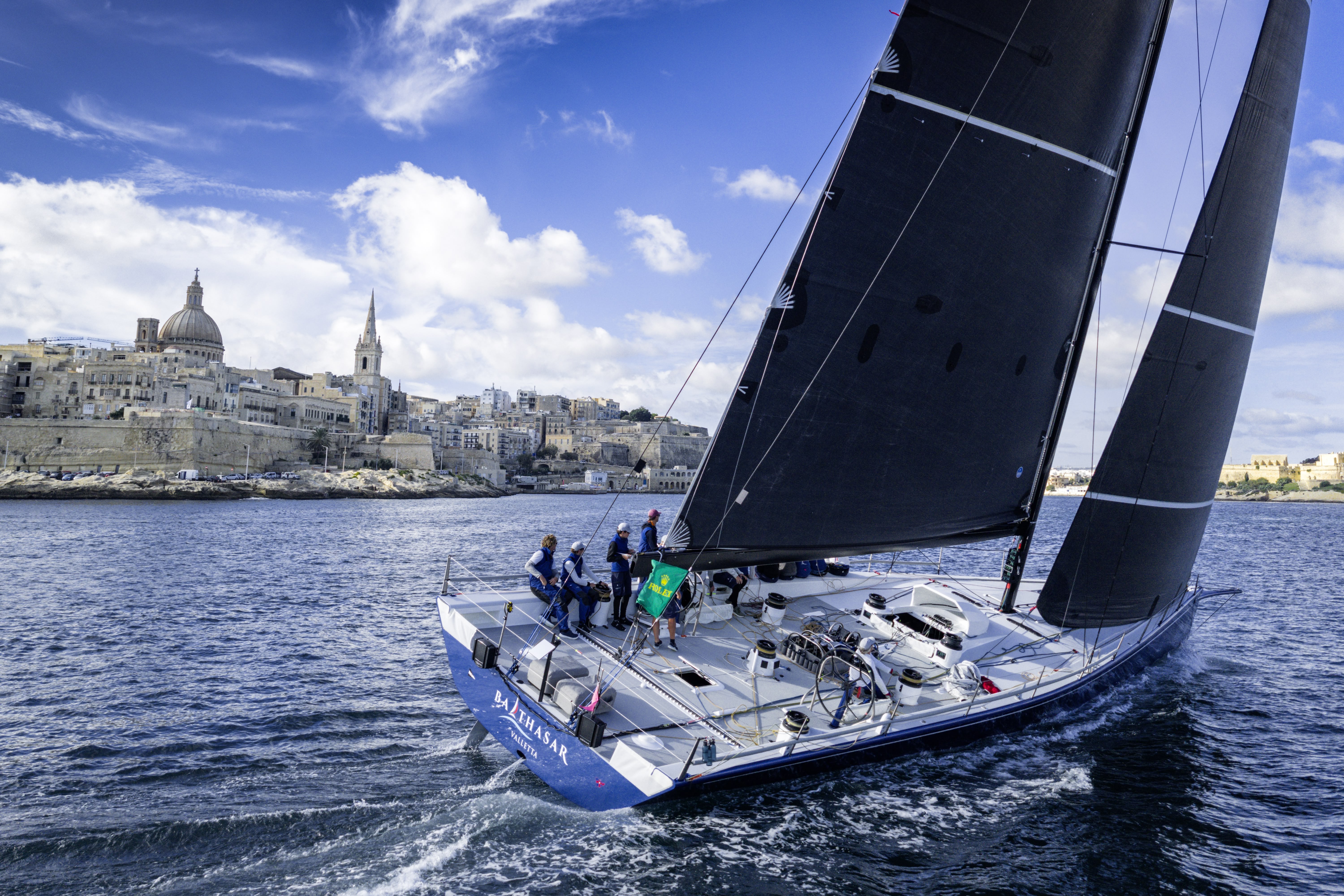Balthasar crowned champion of the 2025 Rolex Middle Sea Race