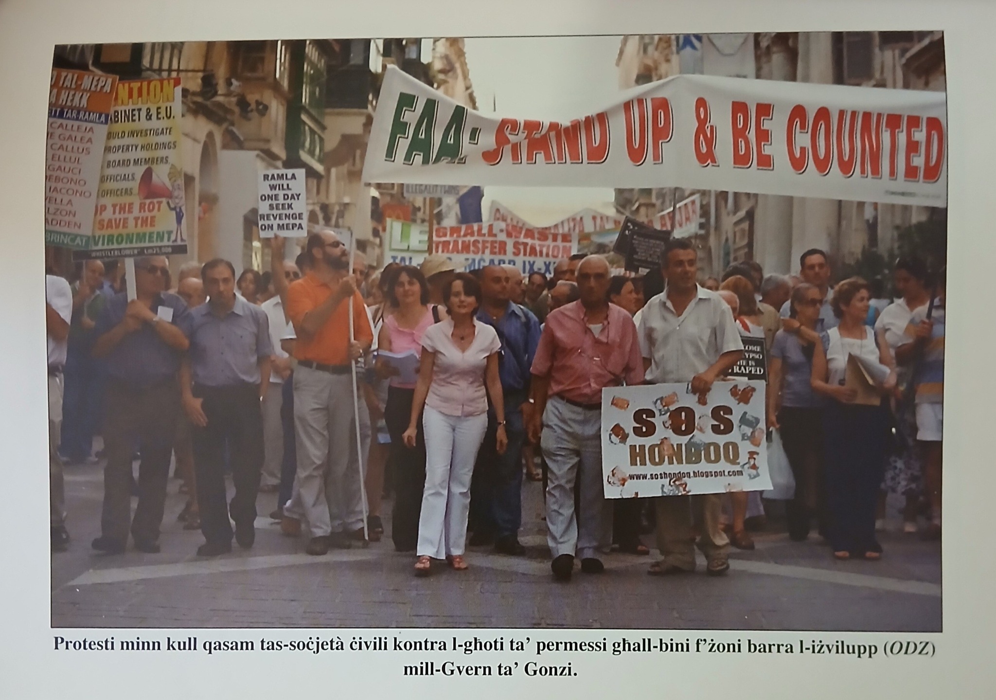 When Labour protested in favour of the environment
