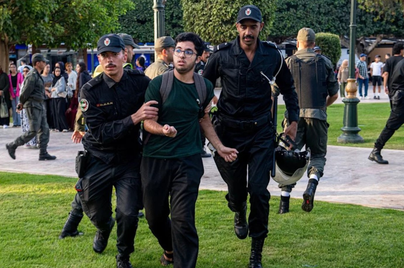 Protestors in Morocco are protesting against the Government’s corruption: Police kill multiple protestors