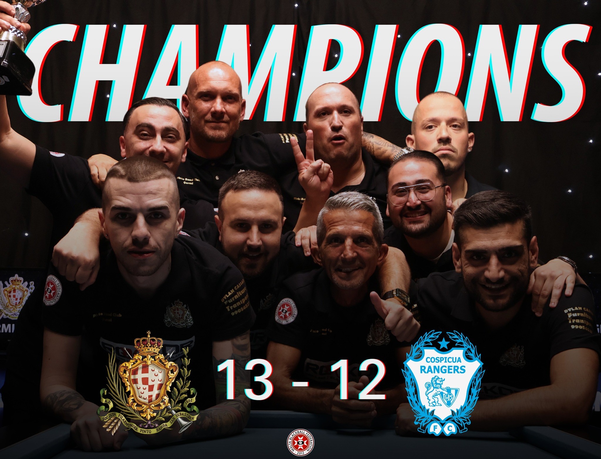 Qormi Pinto A clinch Blackball Premier Knock-Out Title in thrilling final