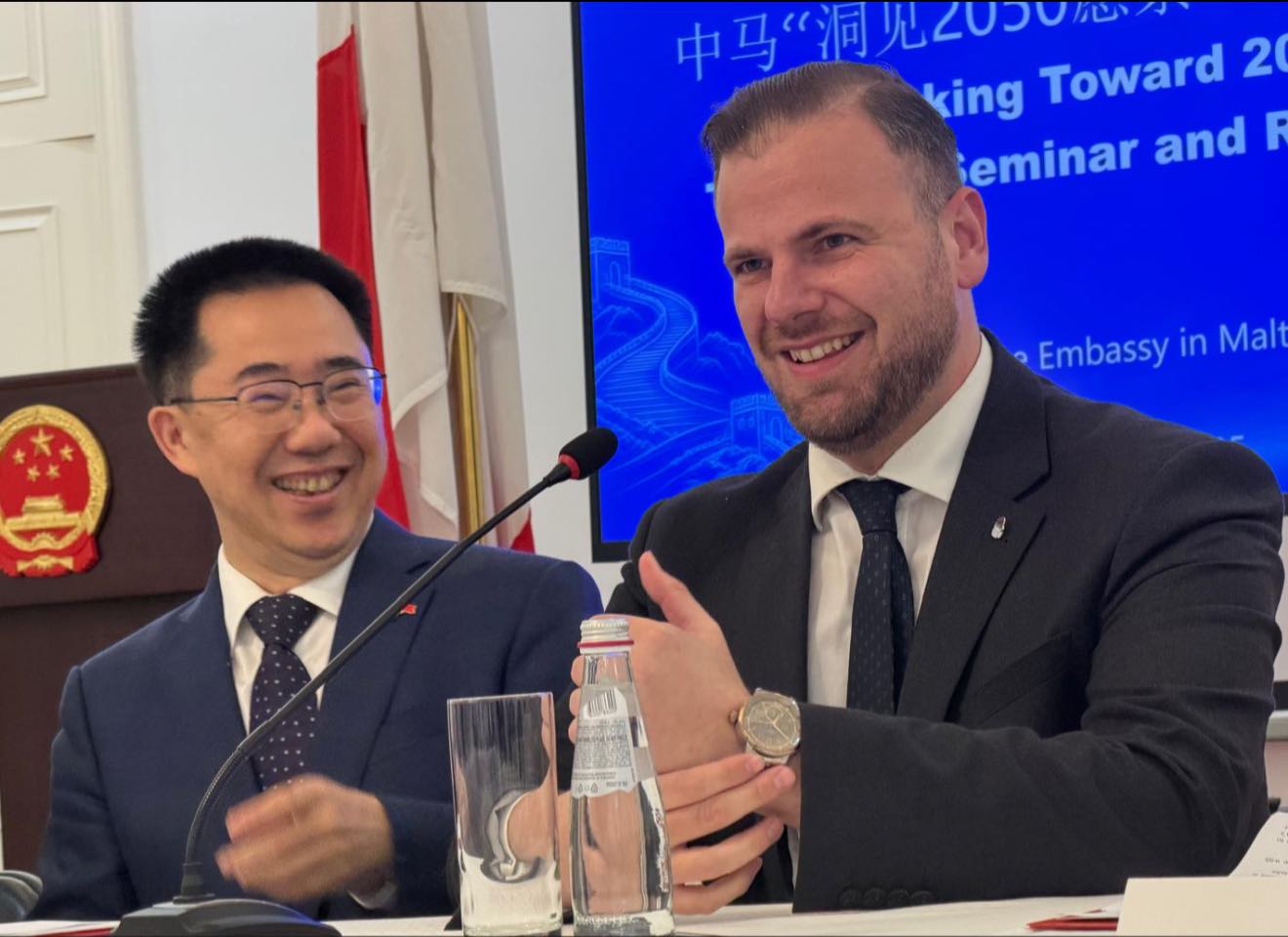 Labour Party delegation visits Chinese Embassy and meets new Ambassador