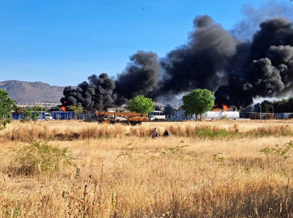 The Rapid Support Forces bomb United Nations peace-keeping forces