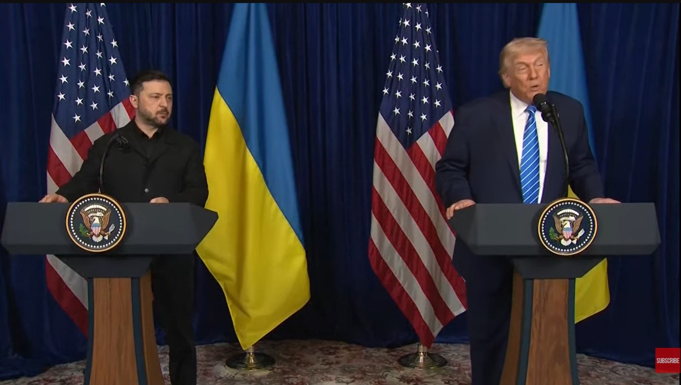 Trump and Zelensky hold press conference at Mar-a-Lago: state that good progress was made in peace talks