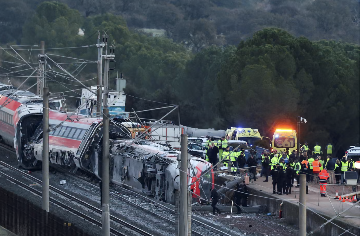UPDATED: Death toll rises to at least 39 in southern Spain high-speed train collision as cause remains unclear