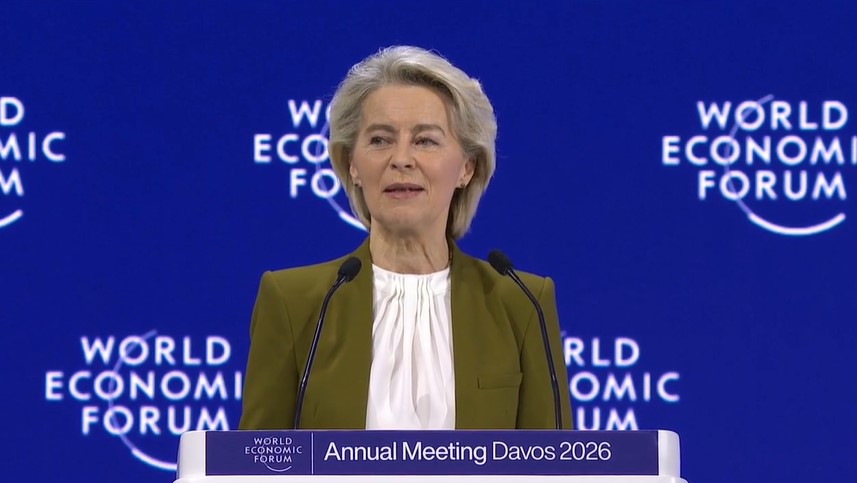 EU Commission President announces European Ink for companies at Davos: invokes European independence