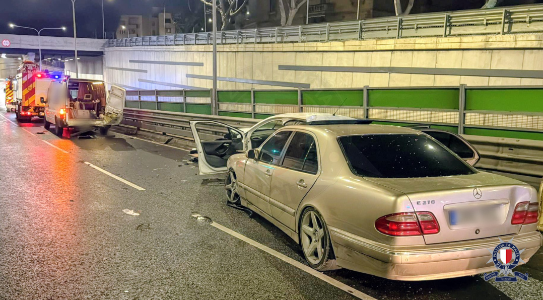Marsaskala man remanded in custody over Tarxien crash that injured two Transport Malta officers
