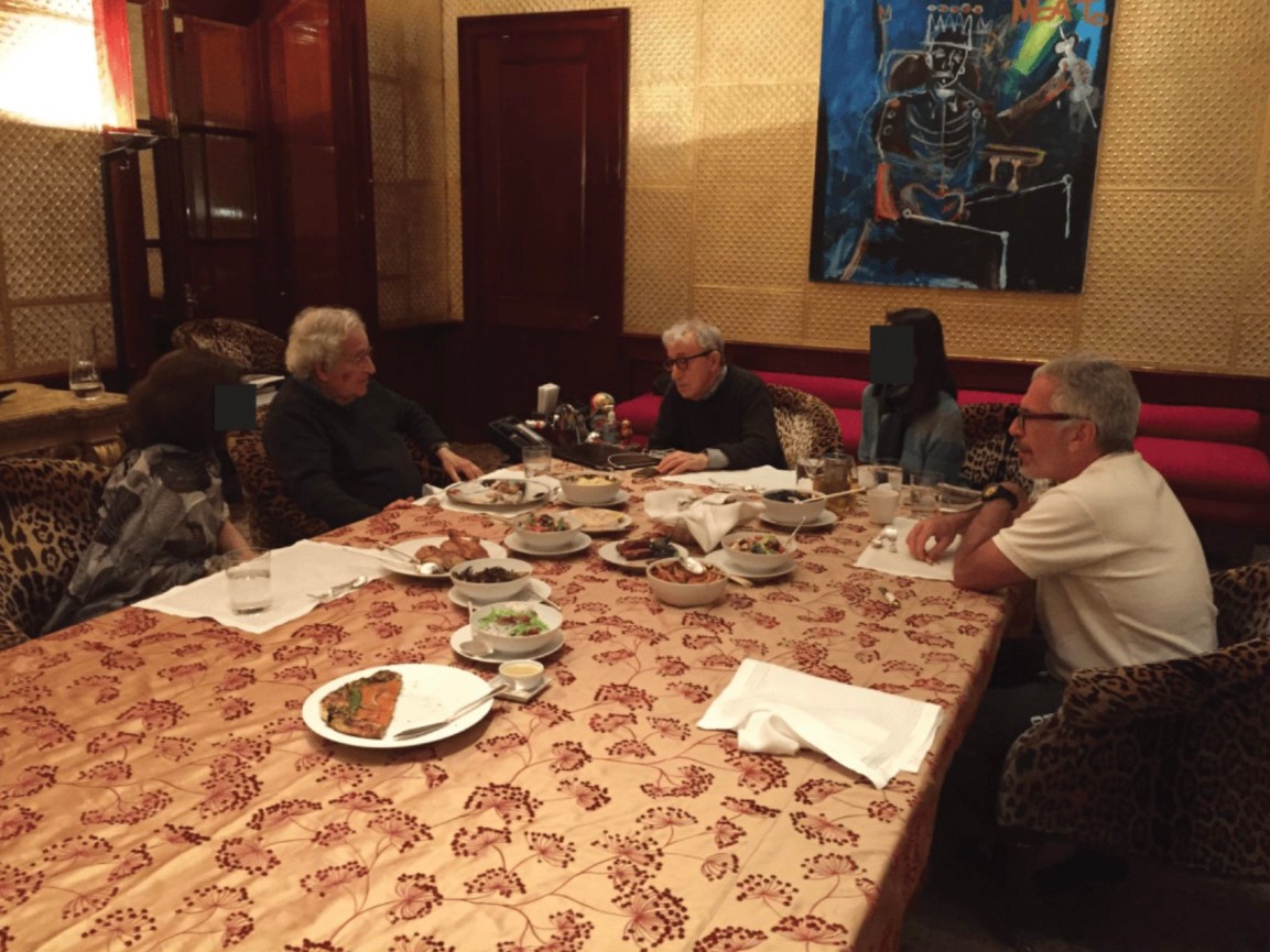 Naom Chomsky told Jeffrey Epstein that the Venezuelan economy collapsed due to corruption and incompotence