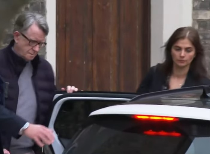 Peter Mandelson arrested and held at London Police Station