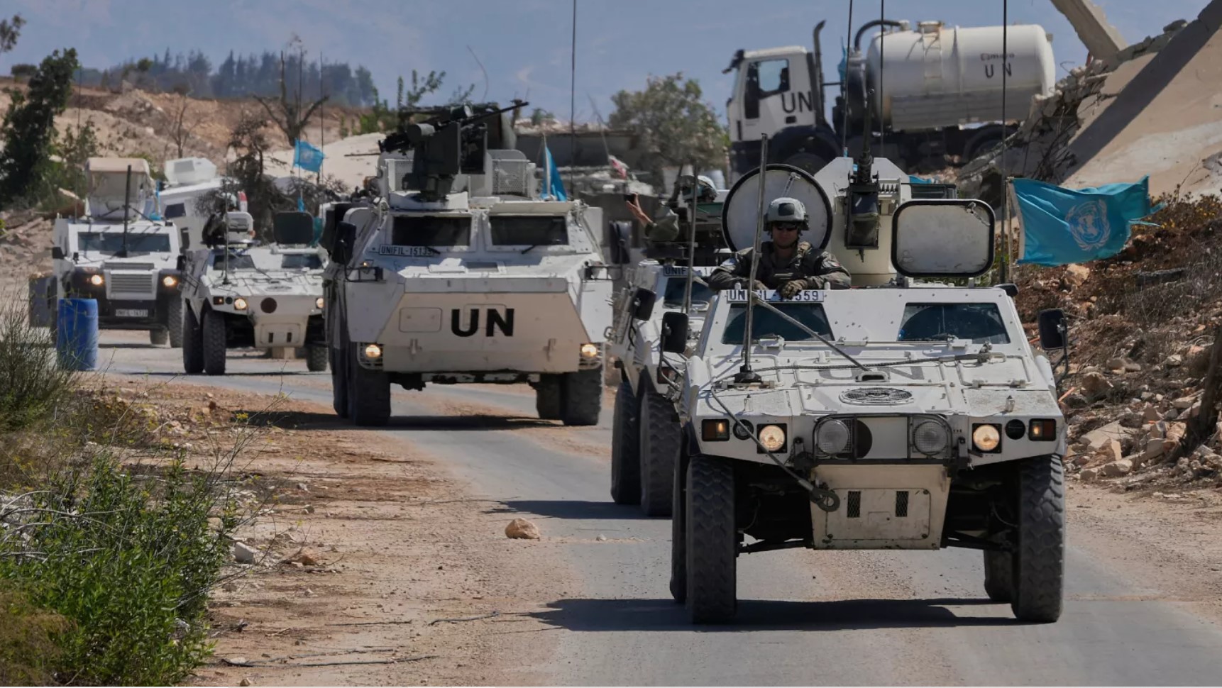 UN Peace-keeper killed with shelling in Lebanon:  Pakistan to mediate talks between Israel and the US