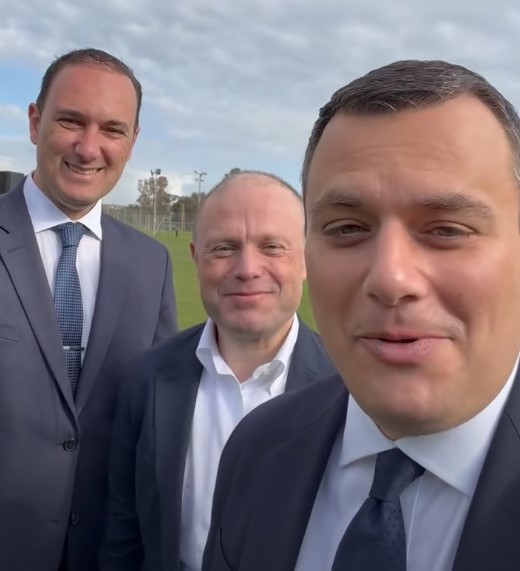 Police Minister announces new football stadium with serial money-laundering criminal suspect