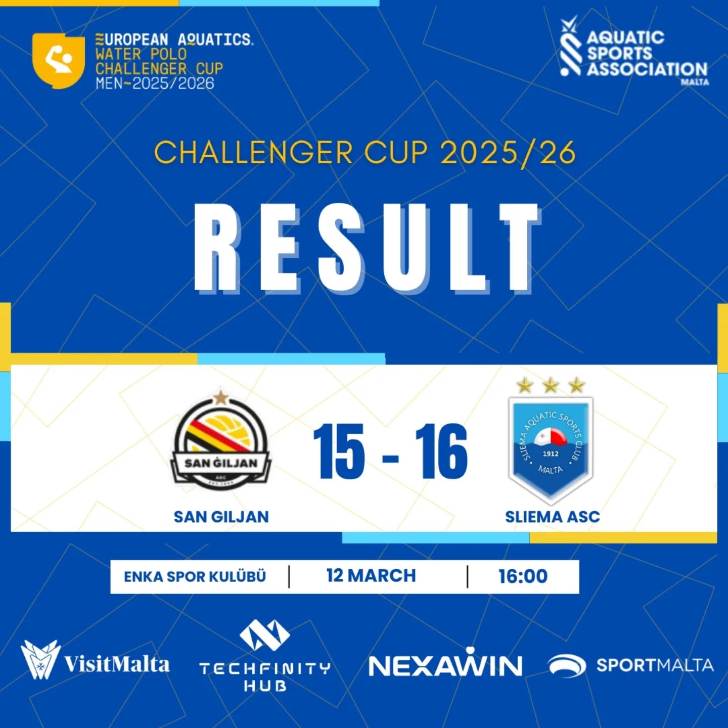 Sliema edge San Ä iljan in dramatic Maltese derby in Challenger Cup