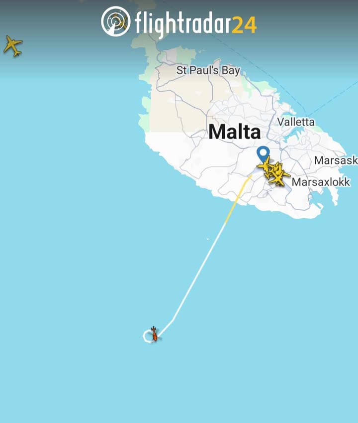 Frontex drone crashes south-west of Malta