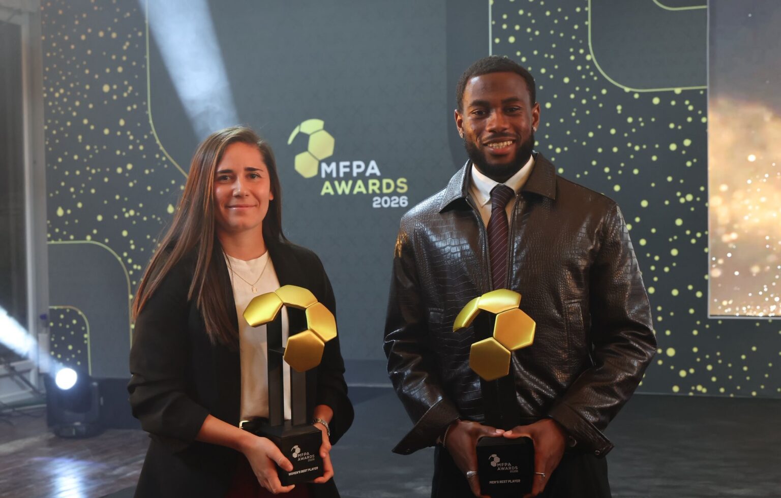 Joseph Mbong and Andela Kricak crowned top players at 2026 MFPA Awards