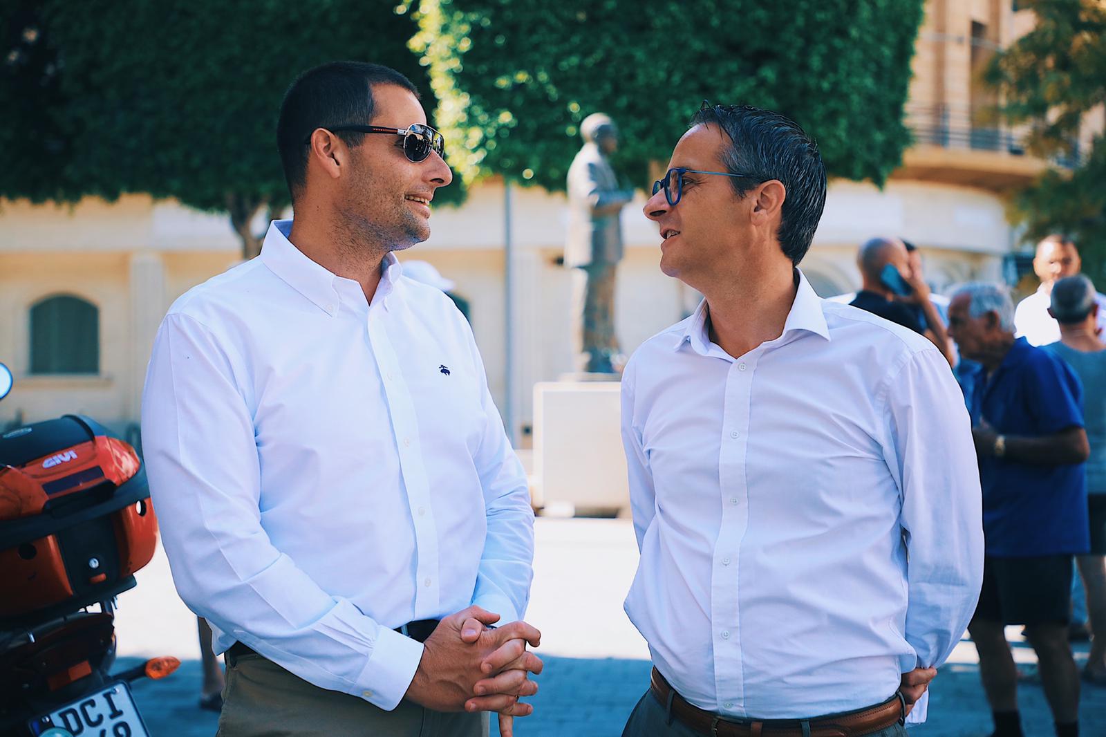 Watch: Joseph Muscat campaigns for Bank of Valletta Director James Grech